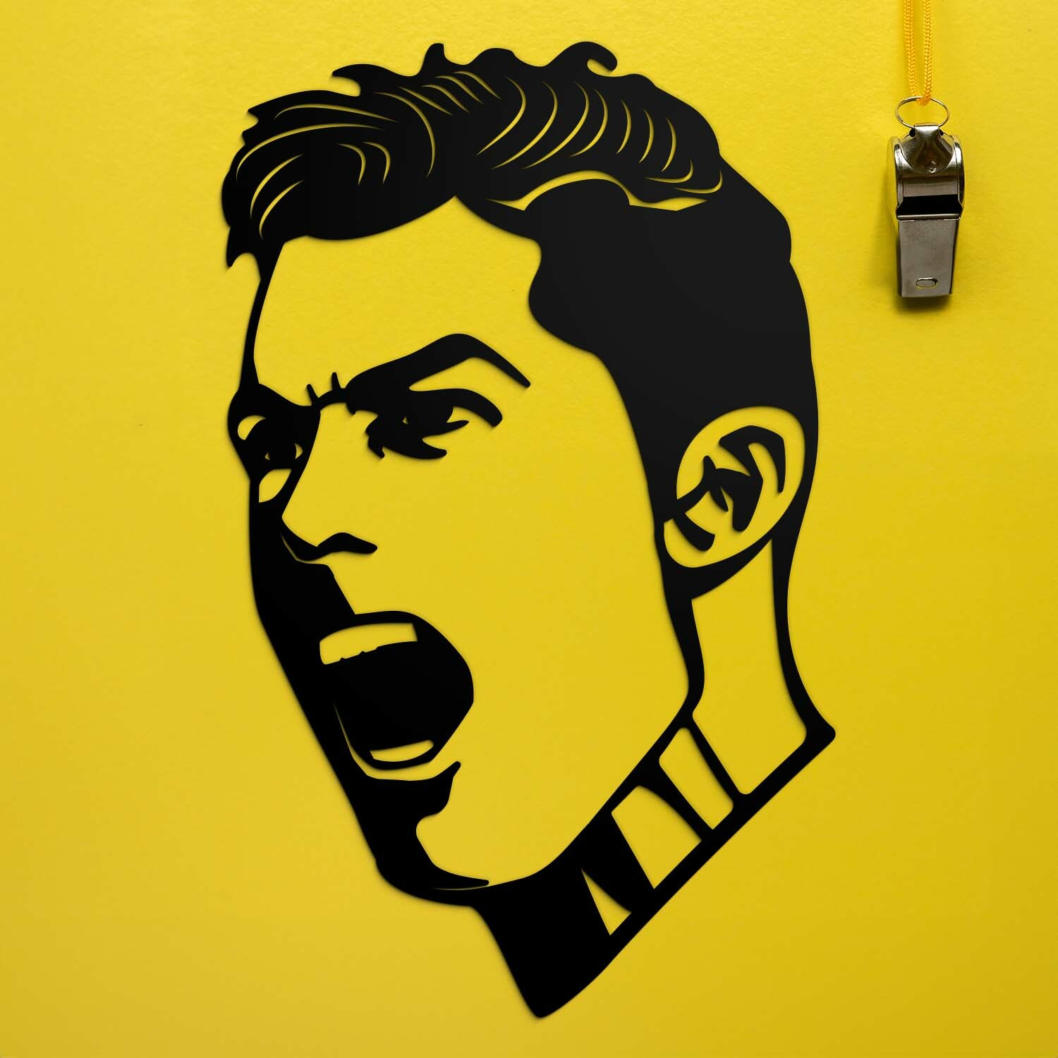 Dřevěný obraz - Cristiano Ronaldo