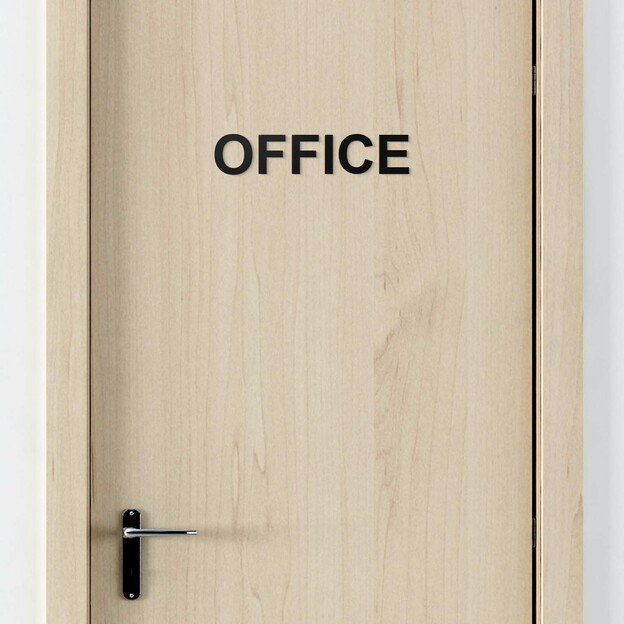 Custom Wooden Door Sign