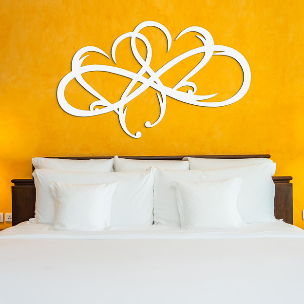 Gift of Love - Wooden Wall Art - Infinity Heart