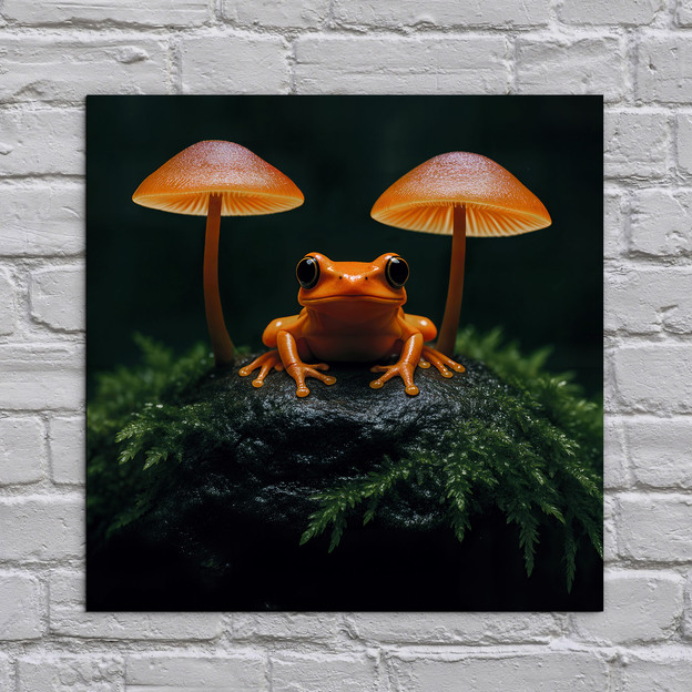 Surreal Wall Art - Exotic Frog