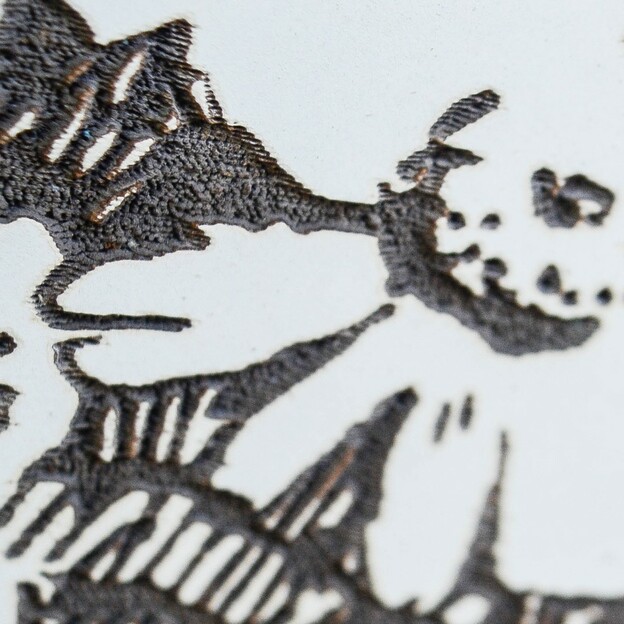 Wooden Picture for the Kitchen - Flowers