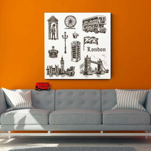 Three-Dimensional Picture - London