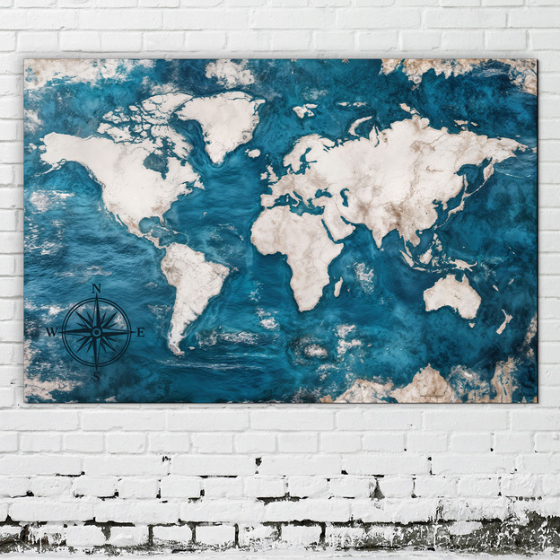 World Map on the Wall