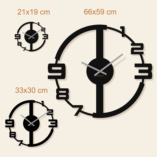 Modern Wall Clock for the Living Room - Summery