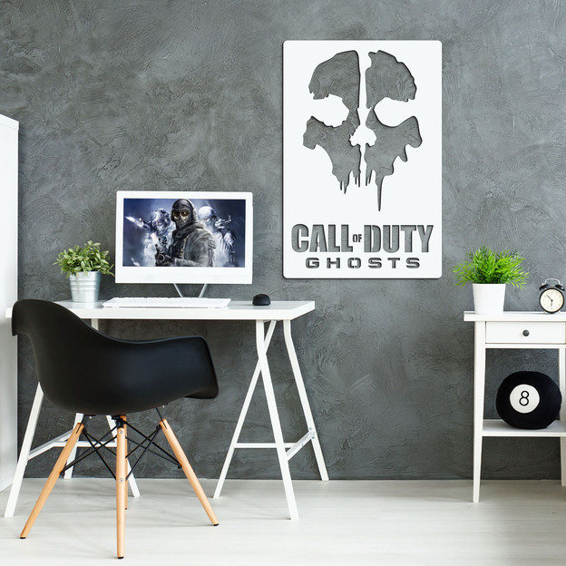 Wooden 3D Wall Art - Call of Duty: Ghosts
