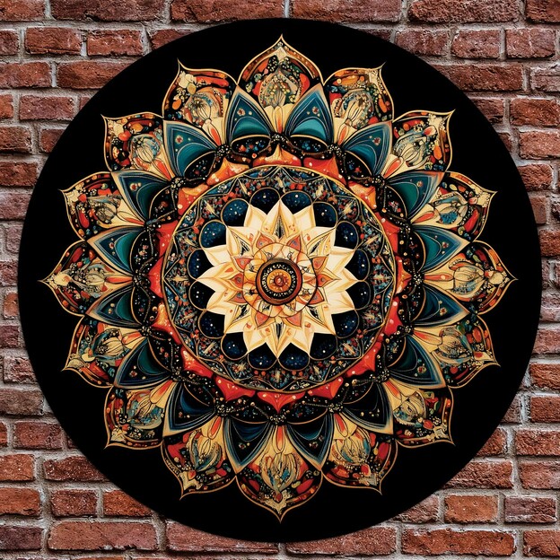 Wooden Wall Art - Escher Mandala
