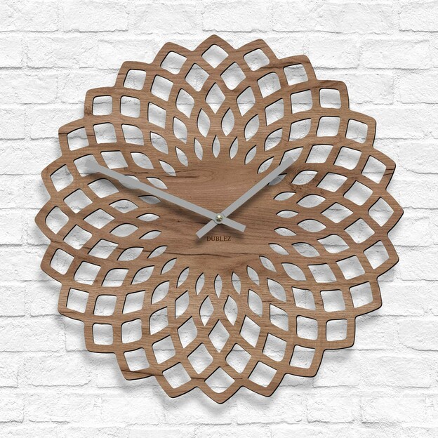 Wooden Wall Clock for Kitchen - Floris