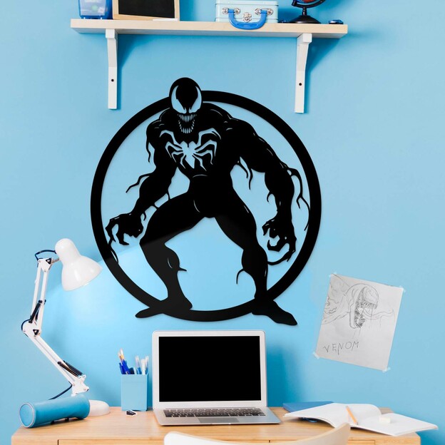 Wooden Movie Wall Art - Venom