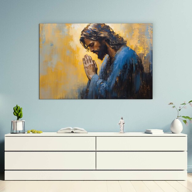 Modern Christian Wall Art of Jesus