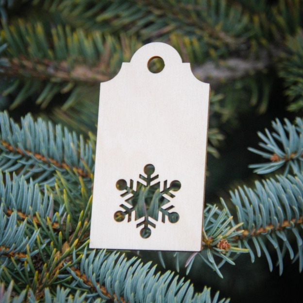 Gift Tag - Snowflake