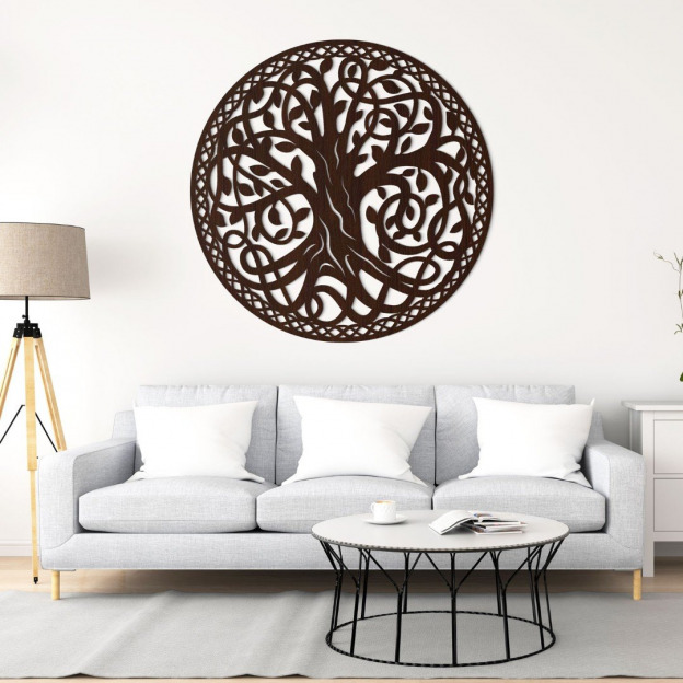 Celtic Tree of Life on the Wall - Crann