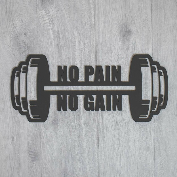 Motivational Quote about Exercise - No Pain No Gain