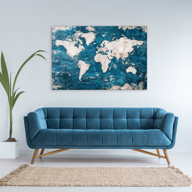 World Map on the Wall