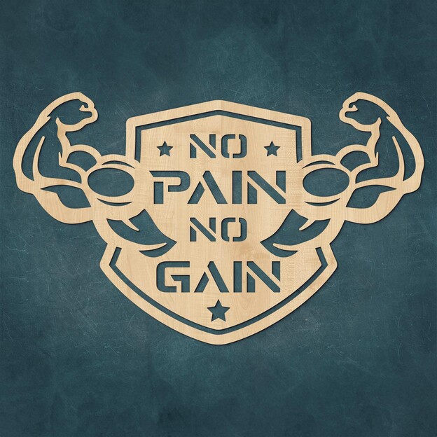 Motivational Picture - No Pain No Gain