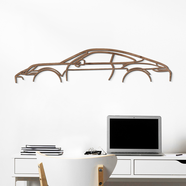 Modern Wall Art - Porsche 911 GT2