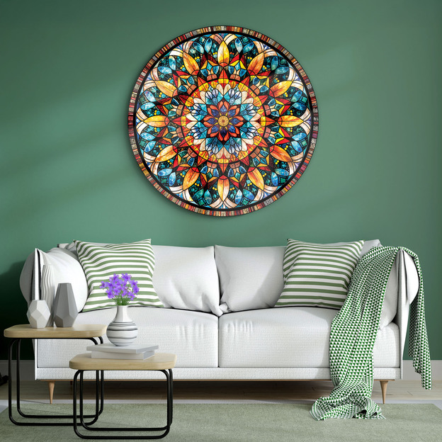 Colorful Wall Mandala - Kaleidoscope