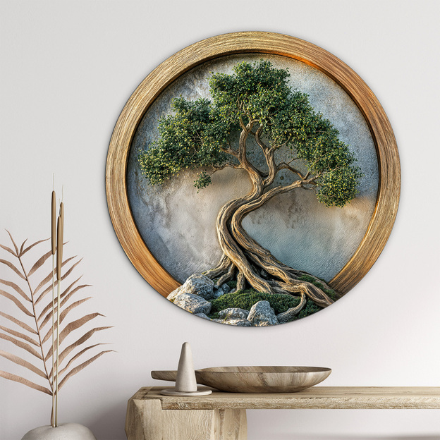 Wooden Tree of Life Wall Art - Stability