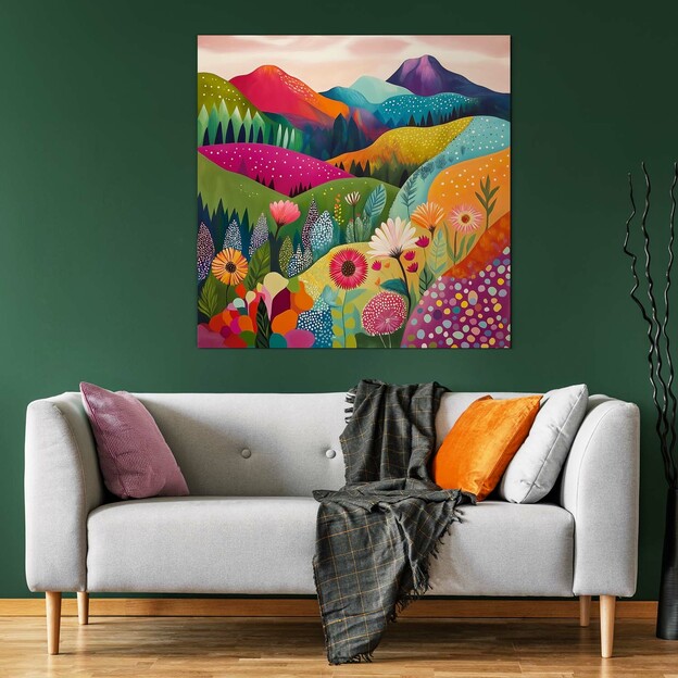 Wall Art - Colorful Landscape