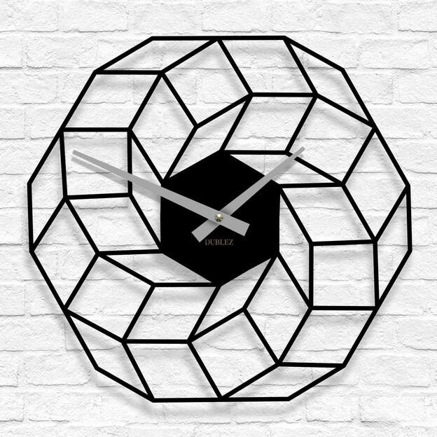 Large Modern Wall Clock - Vortexa