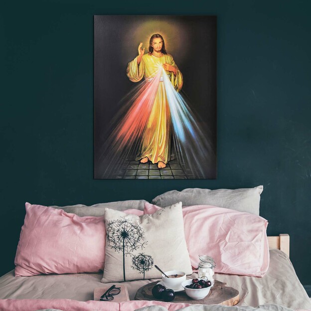 Divine Mercy - Large Wooden Wall Art