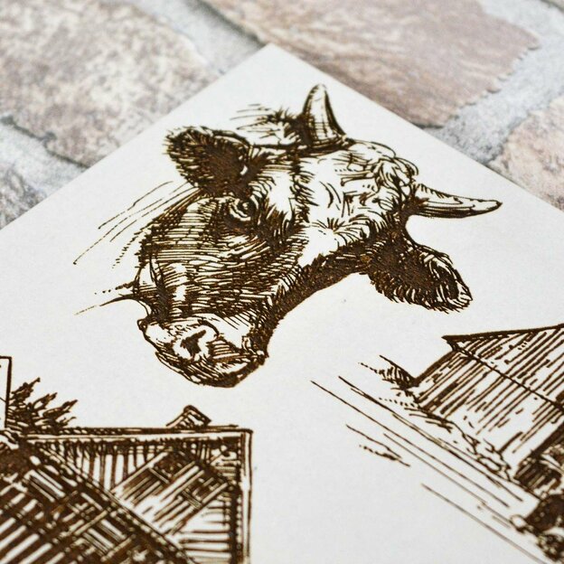 Wooden Wall Art - Countryside