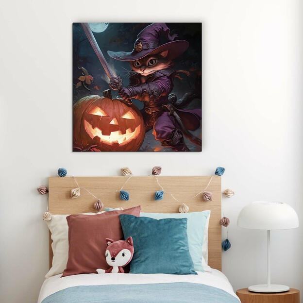 Wooden Wall Art - Tomcat in Boots