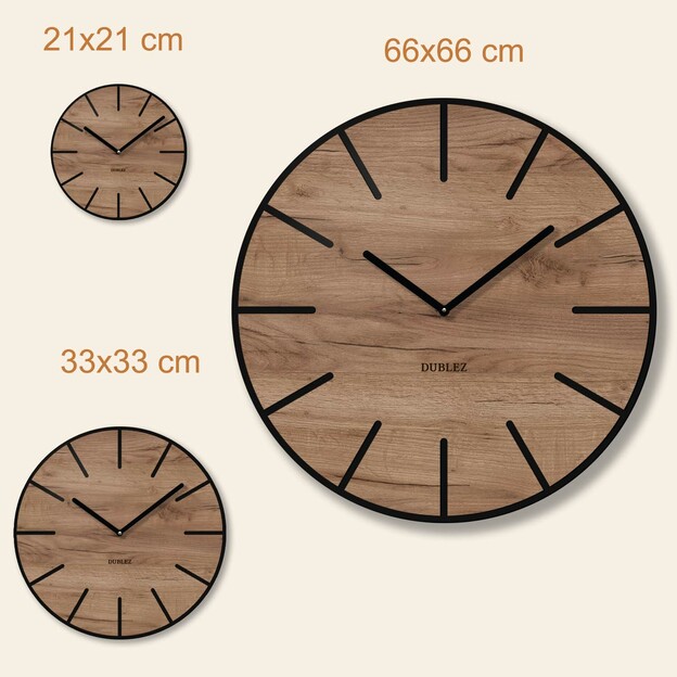 Wall Clock with Silent Movement - Cynthia