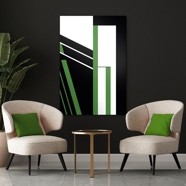 Modern colorful wall art - Urban Flow