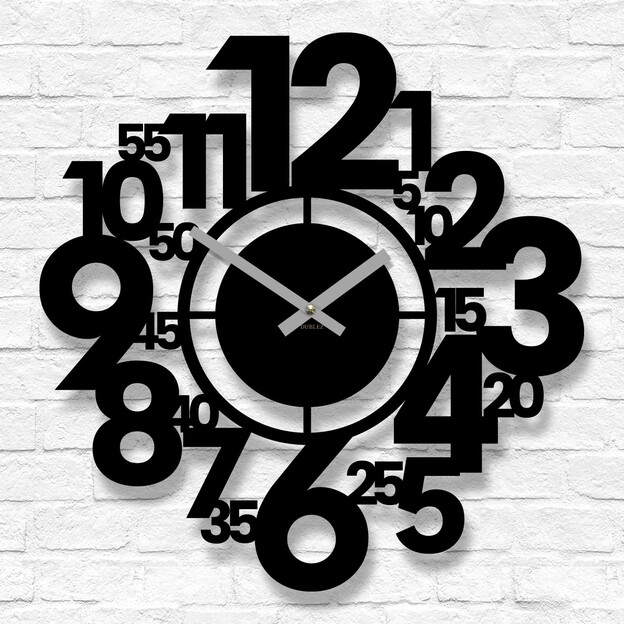 Stylish Wall Clock - Heures