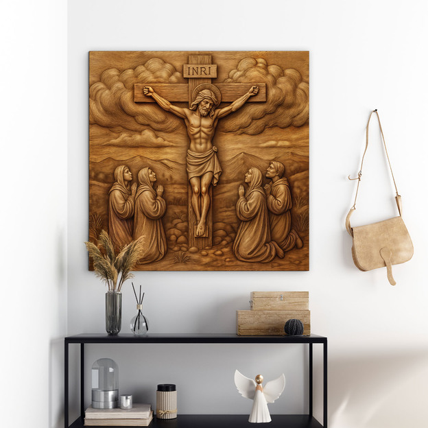 Holy Wall Art - Crucifixion of Jesus Christ