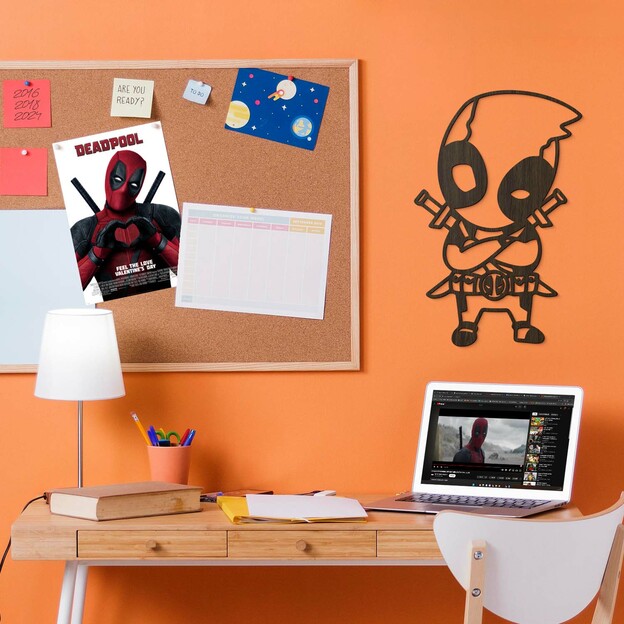 Wall Art - Drawn Deadpool