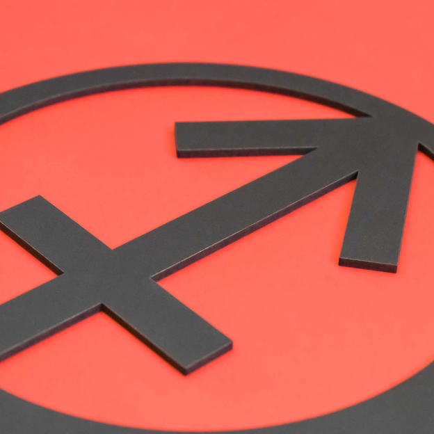 Wooden Wall Art - Zodiac Sign Sagittarius