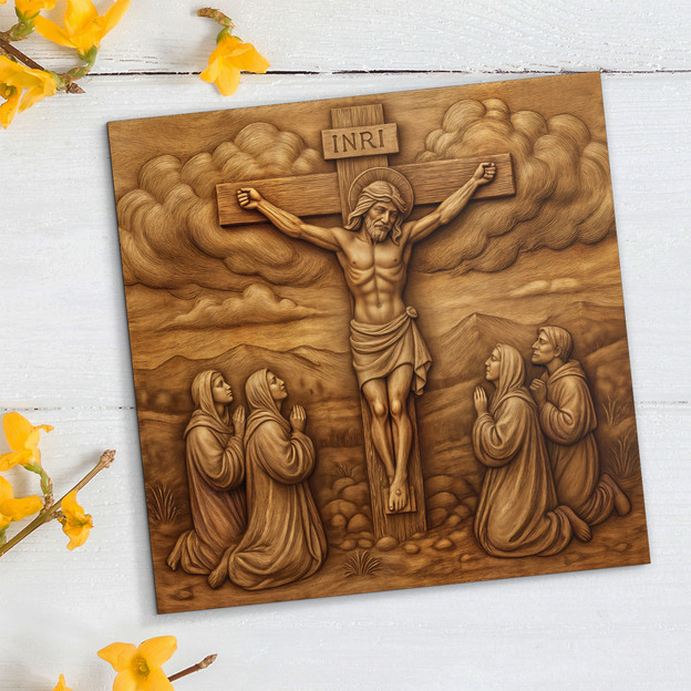 Holy Wall Art - Crucifixion of Jesus Christ