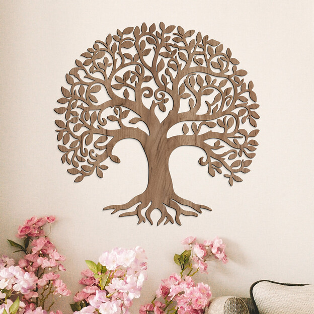 3D Tree of Life from Wood - Abundance