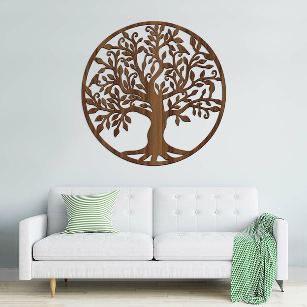 Wooden Picture Tree of Life - Dafor