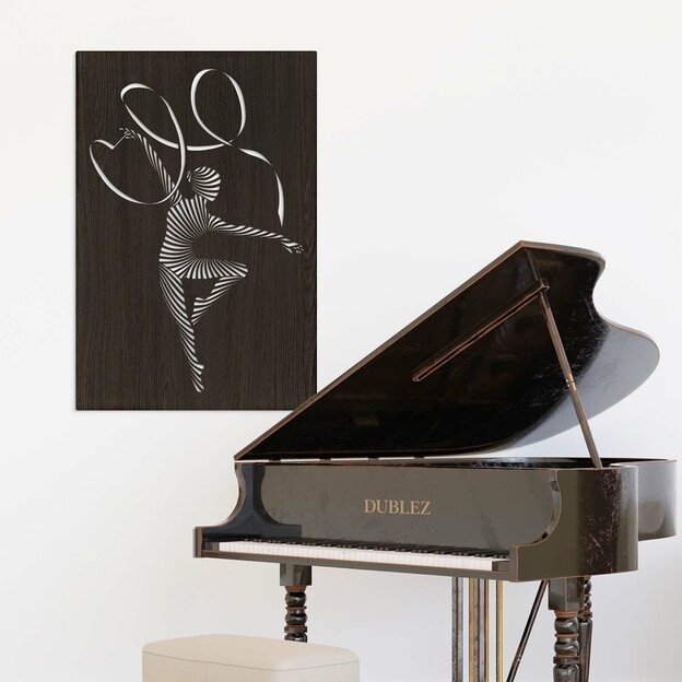 Wooden Picture - Dancer