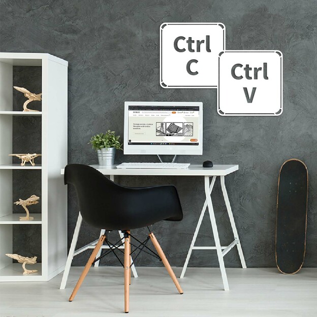 Wooden Decoration for Student Room - Ctrl