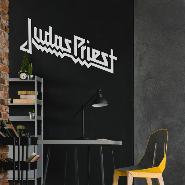 Wooden Logo - Judas Priest