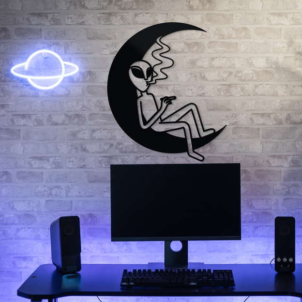 Space Sci-Fi Wall Art - Alien