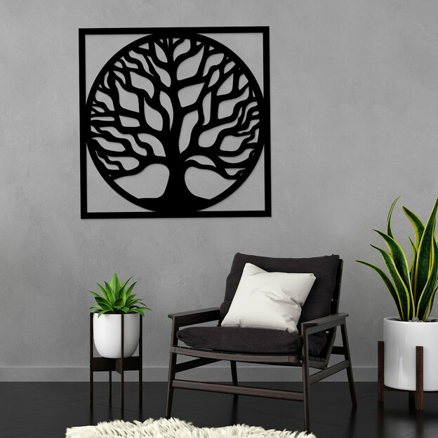 Wooden Tree of Life Wall Art - Unity