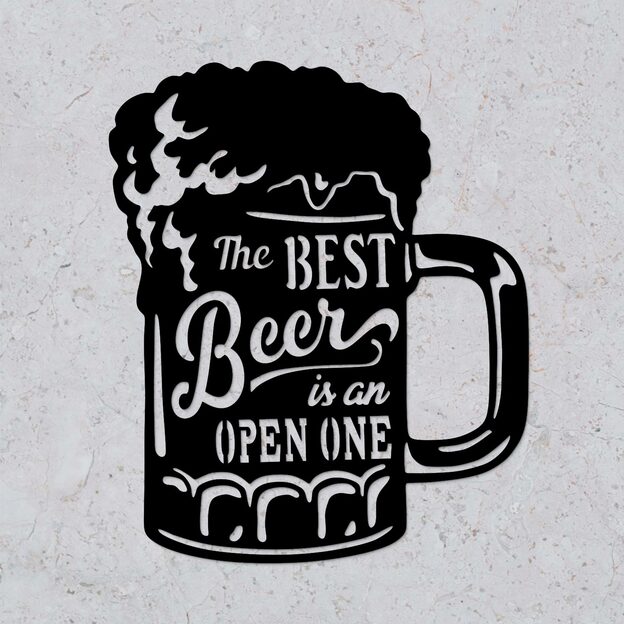 Wooden Wall Art - Beer Mug