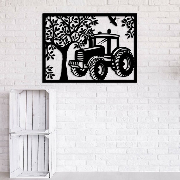 Wooden Wall Art - Tractor