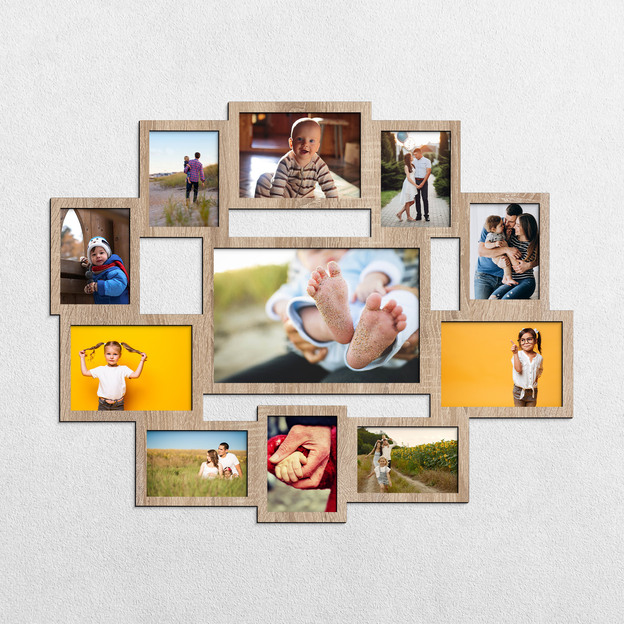 Large Multi-Photo Wall Frame