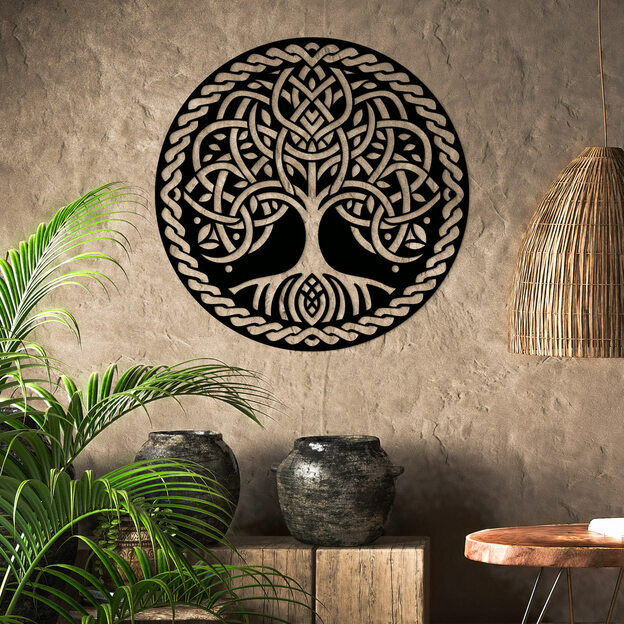 Tree of Life made from Wood - Yggdrasill