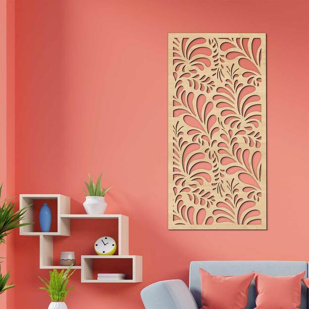 Wooden Decor - Flower Paradise