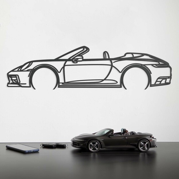 Porsche 911 - Wooden Wall Art