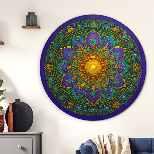 Healing mandala on the wall - Heart of the Orient