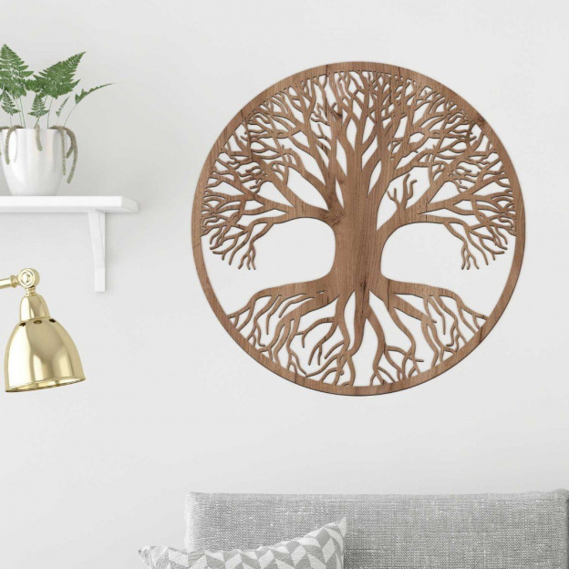Wooden Decoration - Tree of Life Gaius