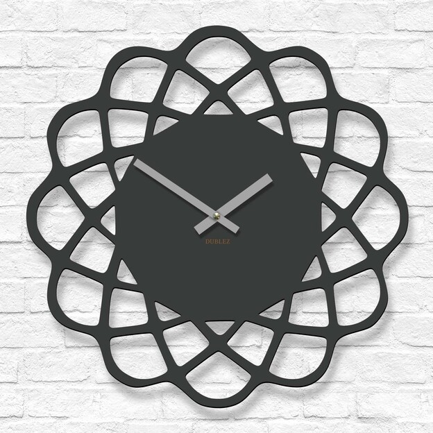 Wooden Kitchen Clock - Spin