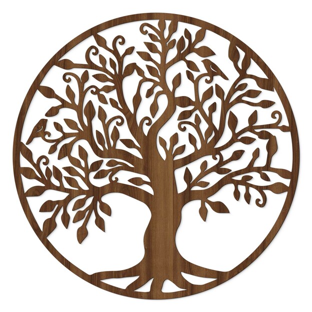 Wooden Picture Tree of Life - Dafor